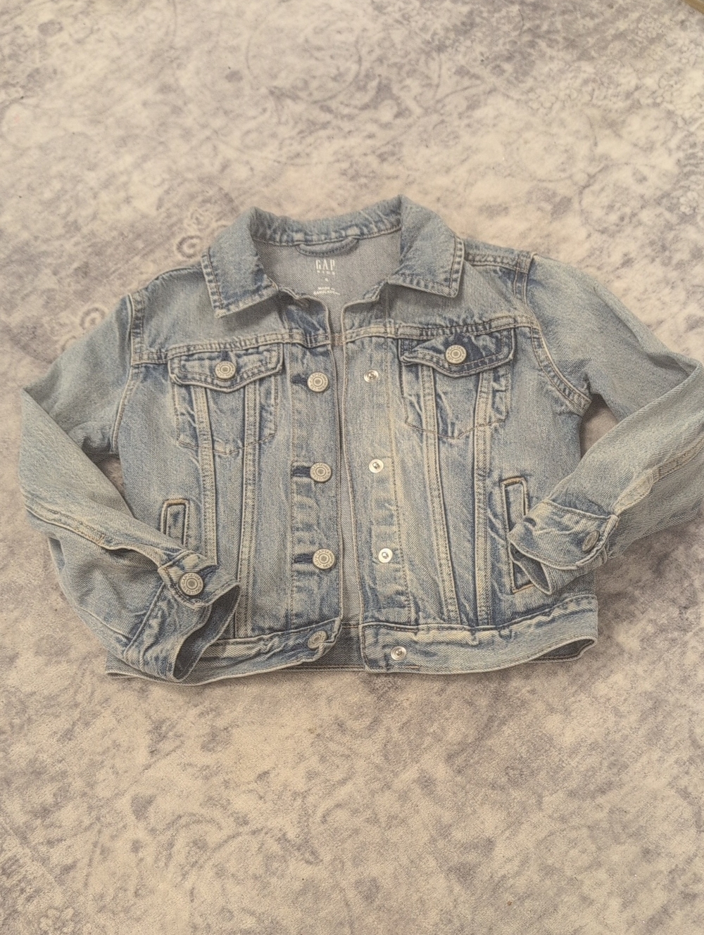 GAP Kids Light Blue Denim Trucker Jacket